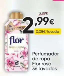 FROIZ FLOR Perfumador de ropa rosa 36 lavados oferta