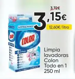 FROIZ COLON Limpia lavadoras Todo en 1 oferta