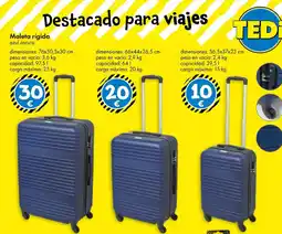 TEDi Maleta rígida oferta