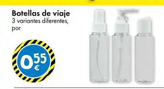 TEDi Botellas de viaje oferta