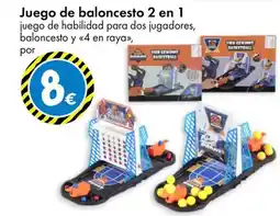 TEDi Juego de baloncesto 2 en 1 oferta