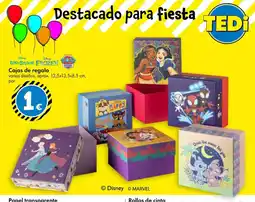 TEDi Cajas de regalo oferta