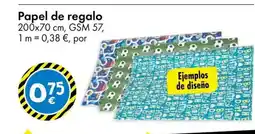 TEDi Papel de regalo oferta