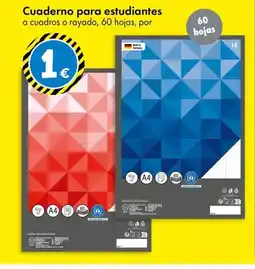 TEDi Cuaderno para estudiantes oferta