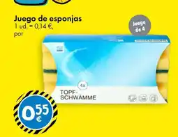 TEDi Juego de esponjas oferta