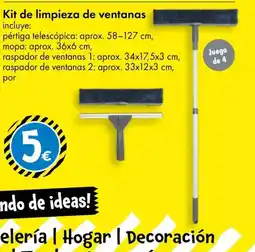 TEDi Kit de limpieza de ventanas oferta