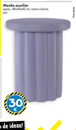 TEDi Mesita auxiliar oferta