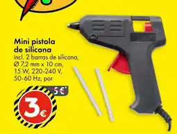 TEDi Mini pistola de silicona oferta