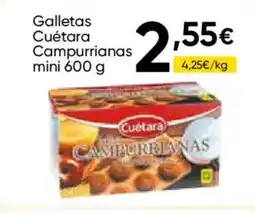 Cash FROIZ CUÉTARA Galletas campurrianas mini oferta