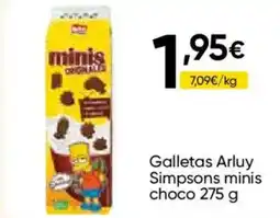 Cash FROIZ Galletas Arluy Simpsons minis choco oferta