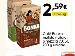 Cash FROIZ BONKA Café molido natural o mezcla oferta
