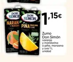 Cash FROIZ DON SIMÓN Zumo naranja y mandarina o piña, manzana y uva oferta