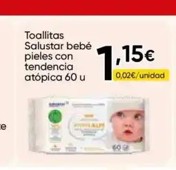 Cash FROIZ Toallitas Salustar bebé pieles con tendencia atópica 60 u oferta