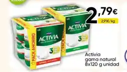 Cash FROIZ ACTIVIA gama natural oferta
