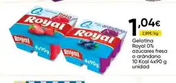 Cash FROIZ ROYAL Gelatina 0% azúcares fresa o arándano oferta
