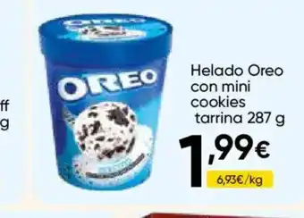 Cash FROIZ OREO Helado con mini cookies tarrina oferta