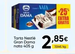 Cash FROIZ Tarta Nestlé Gran Dama nata oferta