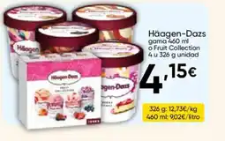 Cash FROIZ HÄAGEN DAZS gama o Fruit Collection oferta