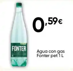 Cash FROIZ FONTER Agua con gas oferta