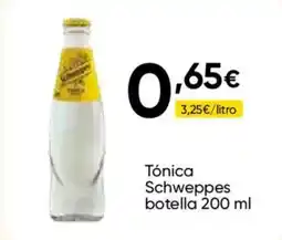 Cash FROIZ SCHWEPPES Tónica Schwepp botella oferta