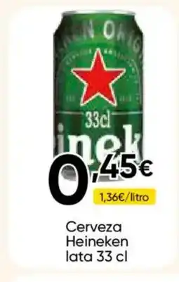 Cash FROIZ HEINEKEN Cerveza lata oferta