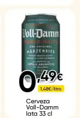Cash FROIZ VOLL-DAMM Cerveza oferta