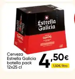 Cash FROIZ ESTRELLA GALICIA Cerveza botella oferta