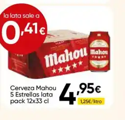 Cash FROIZ MAHOU 5 ESTRELLAS Cerveza oferta