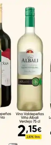 Cash FROIZ VIÑA ALBALI Vino Valdepeñas Verdejo oferta