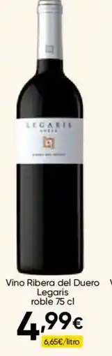 Cash FROIZ LEGARIS Vino Ribera del Duero roble oferta