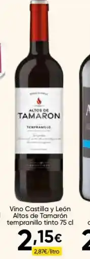 Cash FROIZ ALTOS DE TAMARÓN Vino Castilla y León tempranillo tinto oferta