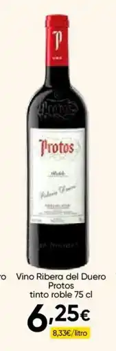 Cash FROIZ PROTOS Duero Vino Ribera del Duero tinto roble oferta
