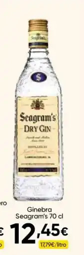 Cash FROIZ SEAGRAMS Ginebra oferta