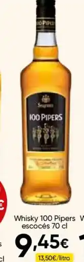 Cash FROIZ 100 PIPERS Whisky escocés oferta