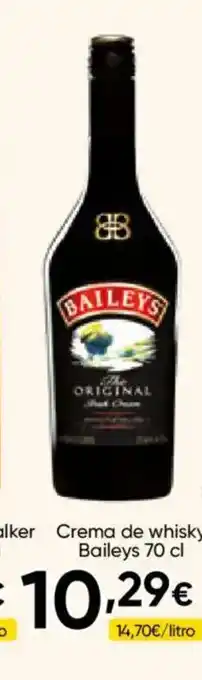 Cash FROIZ BAILEYS Crema de whisky oferta