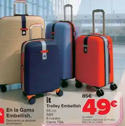 Carrefour Trolley Embellish oferta