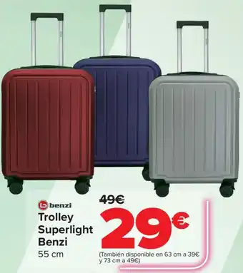 Carrefour BENZI Trolley Superlight oferta