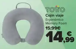 Carrefour TOTTO Cojín viaje oferta