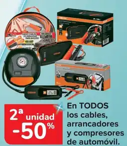Carrefour En todos los cables, arrancadores y compresores de automóvil. oferta