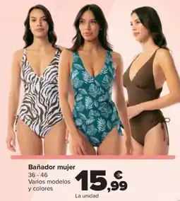 Carrefour Bañador mujer oferta