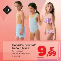 Carrefour TEX Bañador, bermuda baño o bikini oferta