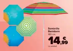 Carrefour Sombrilla Benidorm oferta