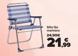 Carrefour Silla fija marinera oferta