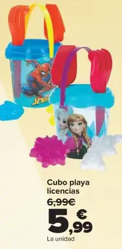 Carrefour Cubo playa licencias oferta