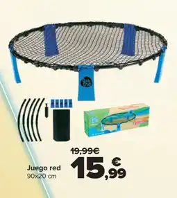 Carrefour Juego red oferta