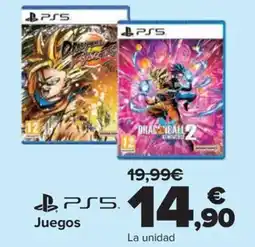 Carrefour PS5 Juegos oferta