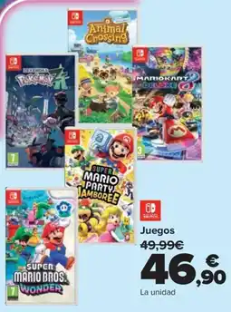 Carrefour Juegos oferta