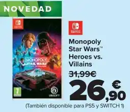 Carrefour Monopoly Star Wars™ Heroes vs. Villains oferta