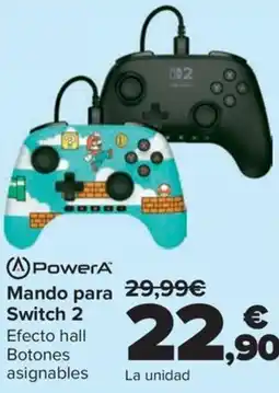 Carrefour POWER A Mando para Switch 2 oferta