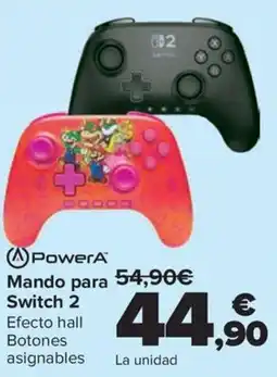 Carrefour POWER A Mando para Switch 2 oferta